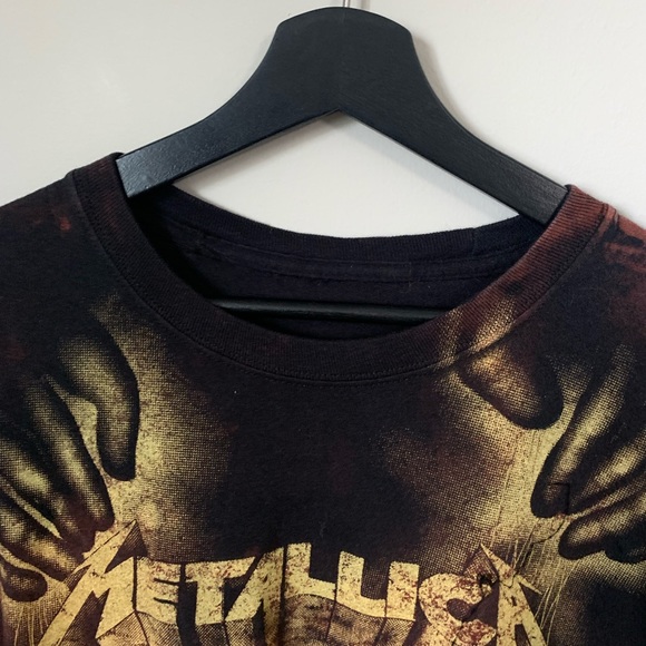 Metallica Bleached Band Tee - Picture 4 of 6